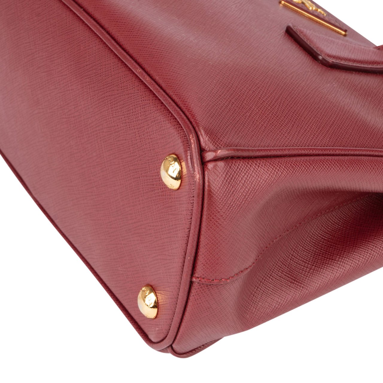 Prada Prada Saffiano Leather Galleria Handbag Divers