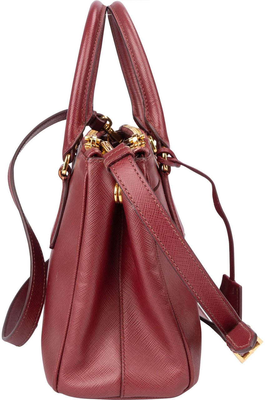 Prada Prada Saffiano Leather Galleria Handbag Divers