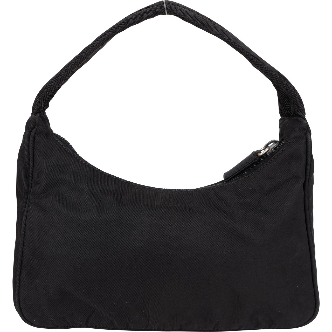 Prada Prada Black Nylon Triangle Vintage Re-Editon Handbag Zwart