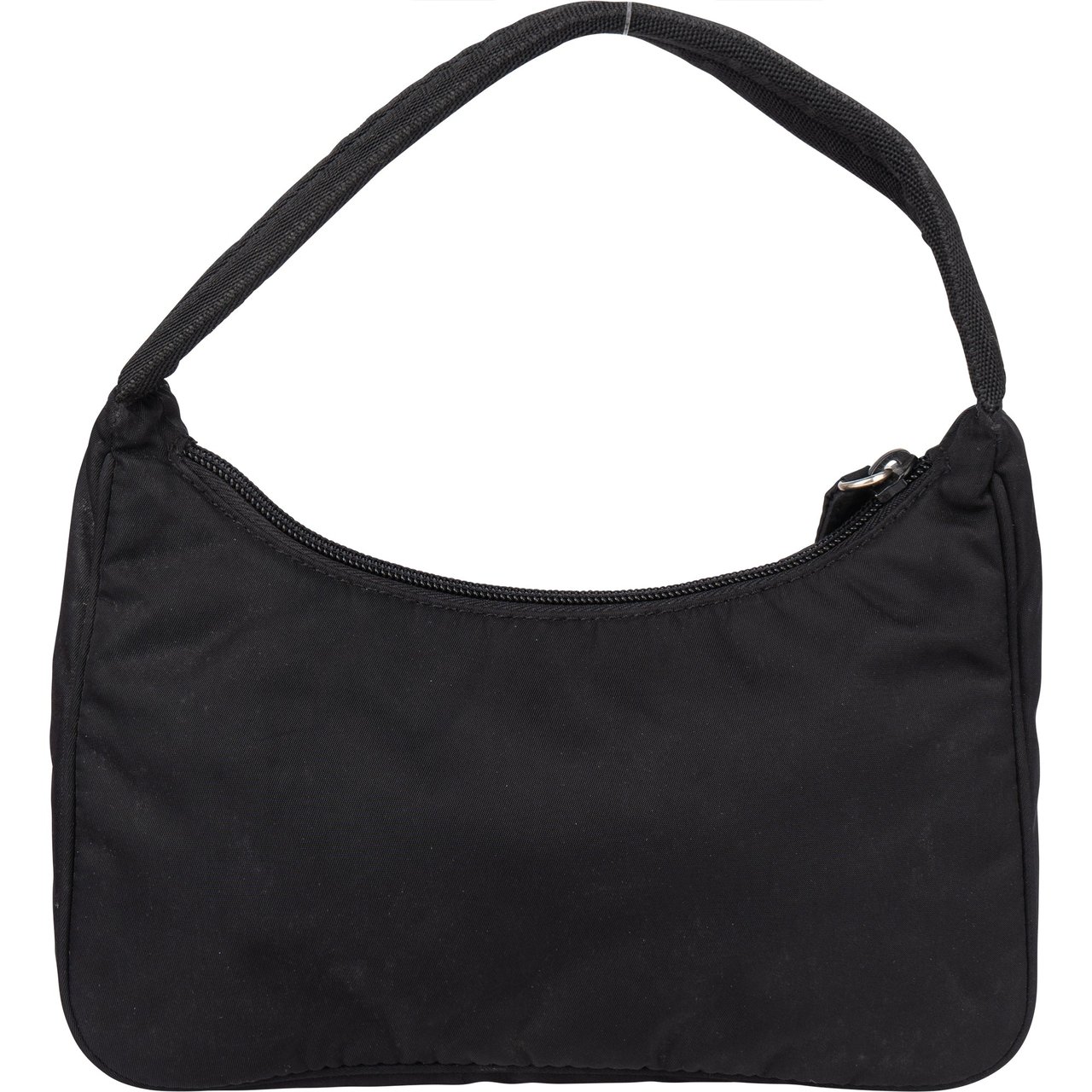 Prada Prada Black Nylon Triangle Vintage Re-Editon Handbag Zwart