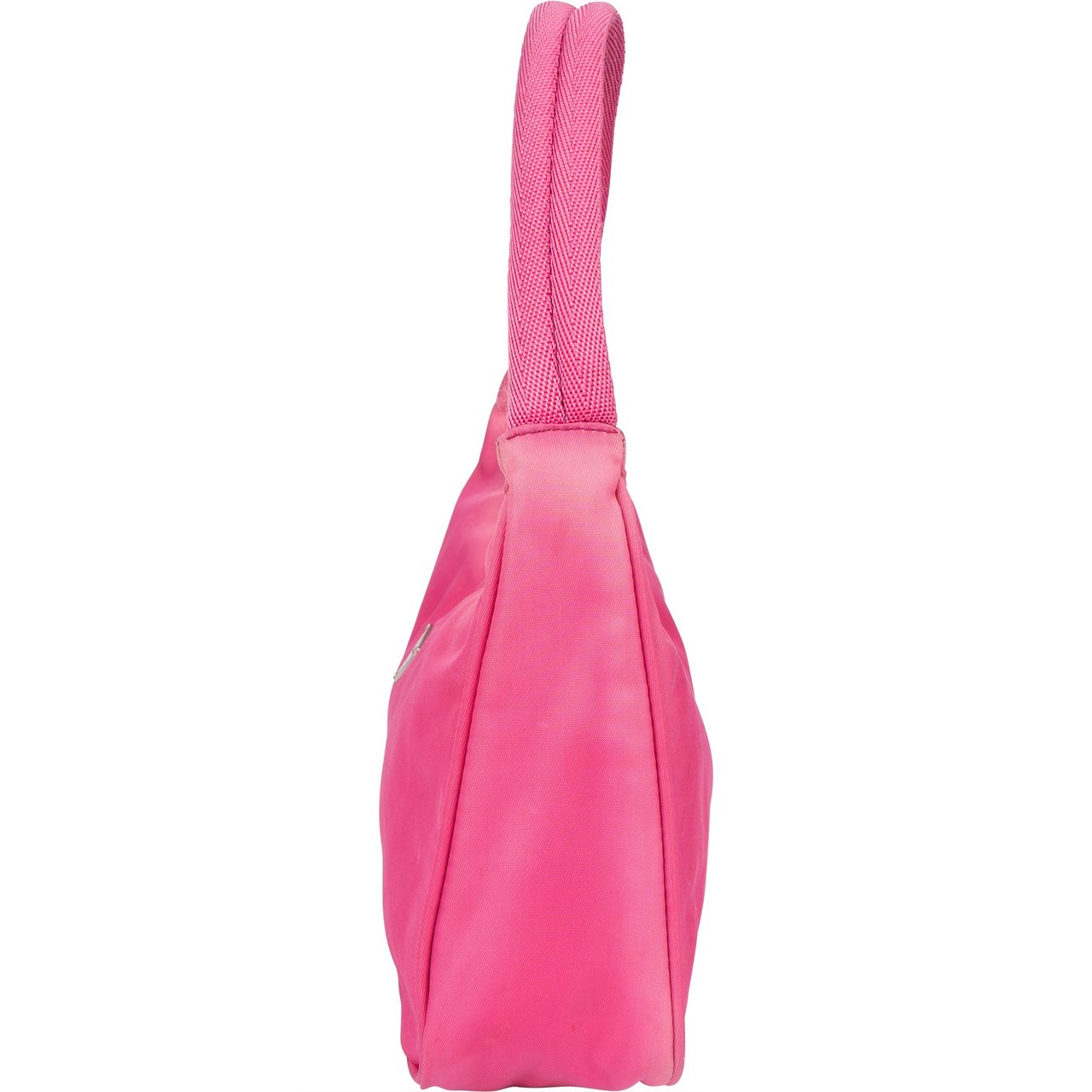 Prada Prada Pink Nylon Triangle Vintage Re-Editon Handbag Roze