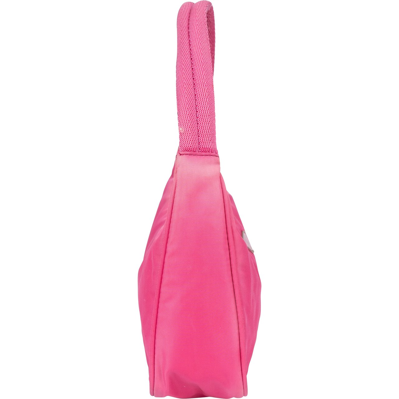 Prada Prada Pink Nylon Triangle Vintage Re-Editon Handbag Roze