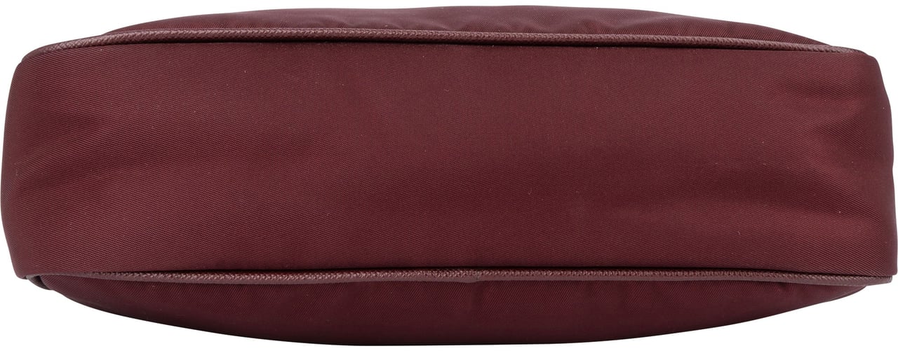 Prada Prada Bordeaux Nylon Triangle Re-Editon Crossbody Bag Divers
