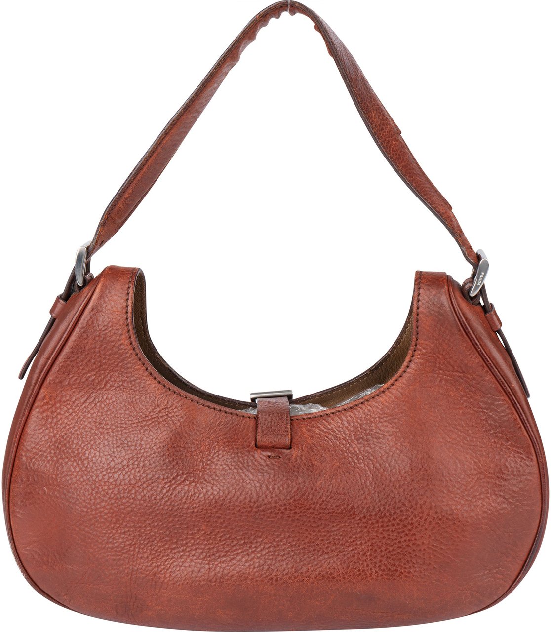 Prada Leather Cleo Shoulder Bag Rood