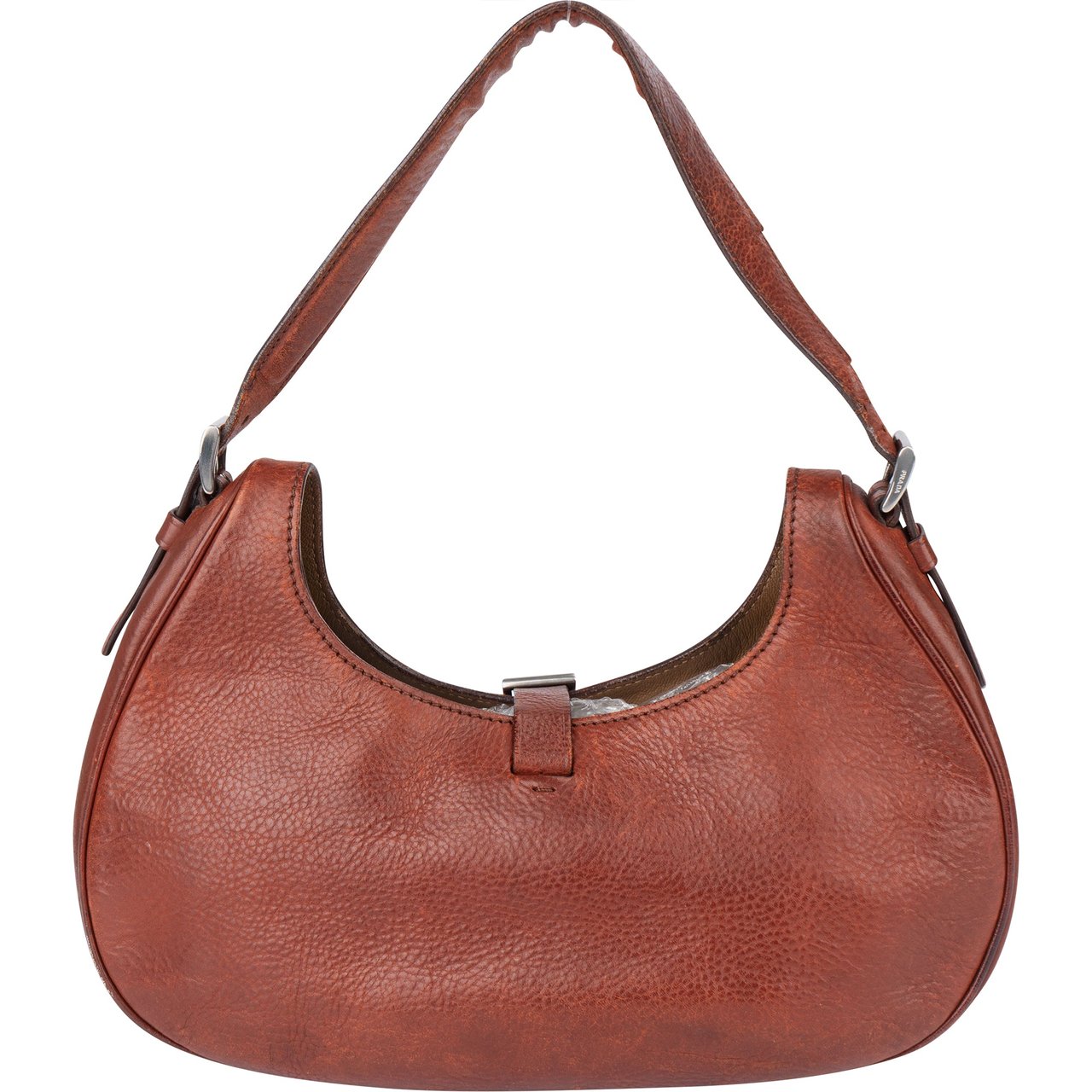 Prada Prada Leather Cleo Shoulder Bag Rood