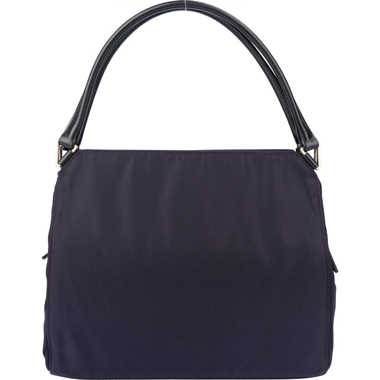 Prada Prada Purple Nylon Triangle Handbag Paars