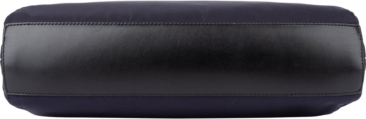 Prada Purple Nylon Triangle Handbag Paars