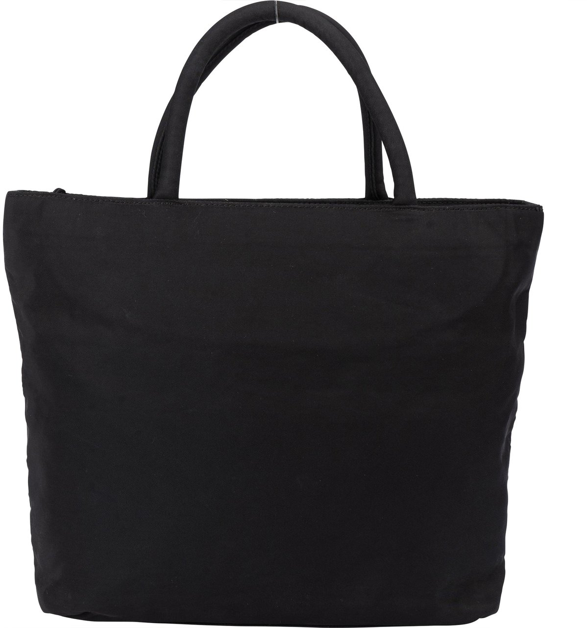 Prada Prada Black Nylon Triangle Handbag Zwart