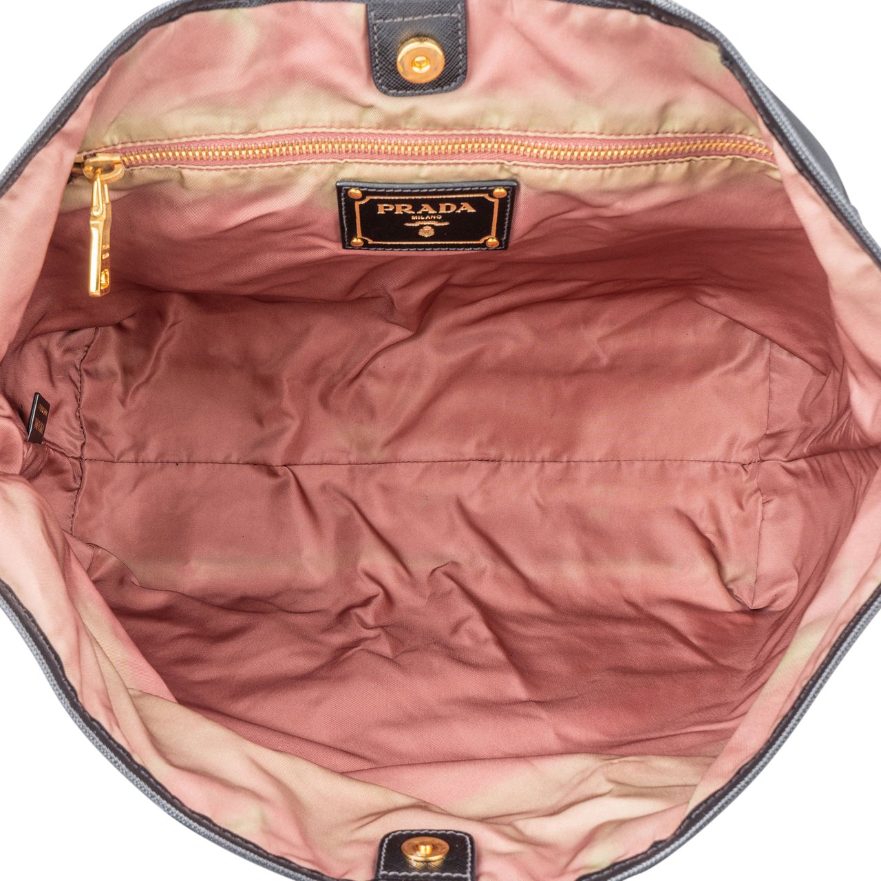 Prada Nylon City Shoulder Bag Zwart