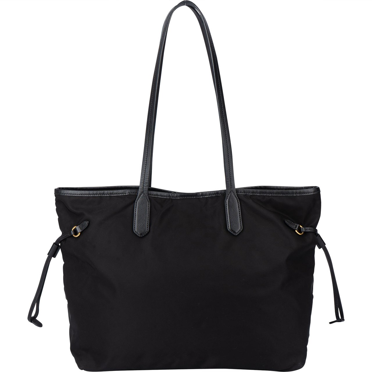 Prada Nylon City Shoulder Bag Zwart