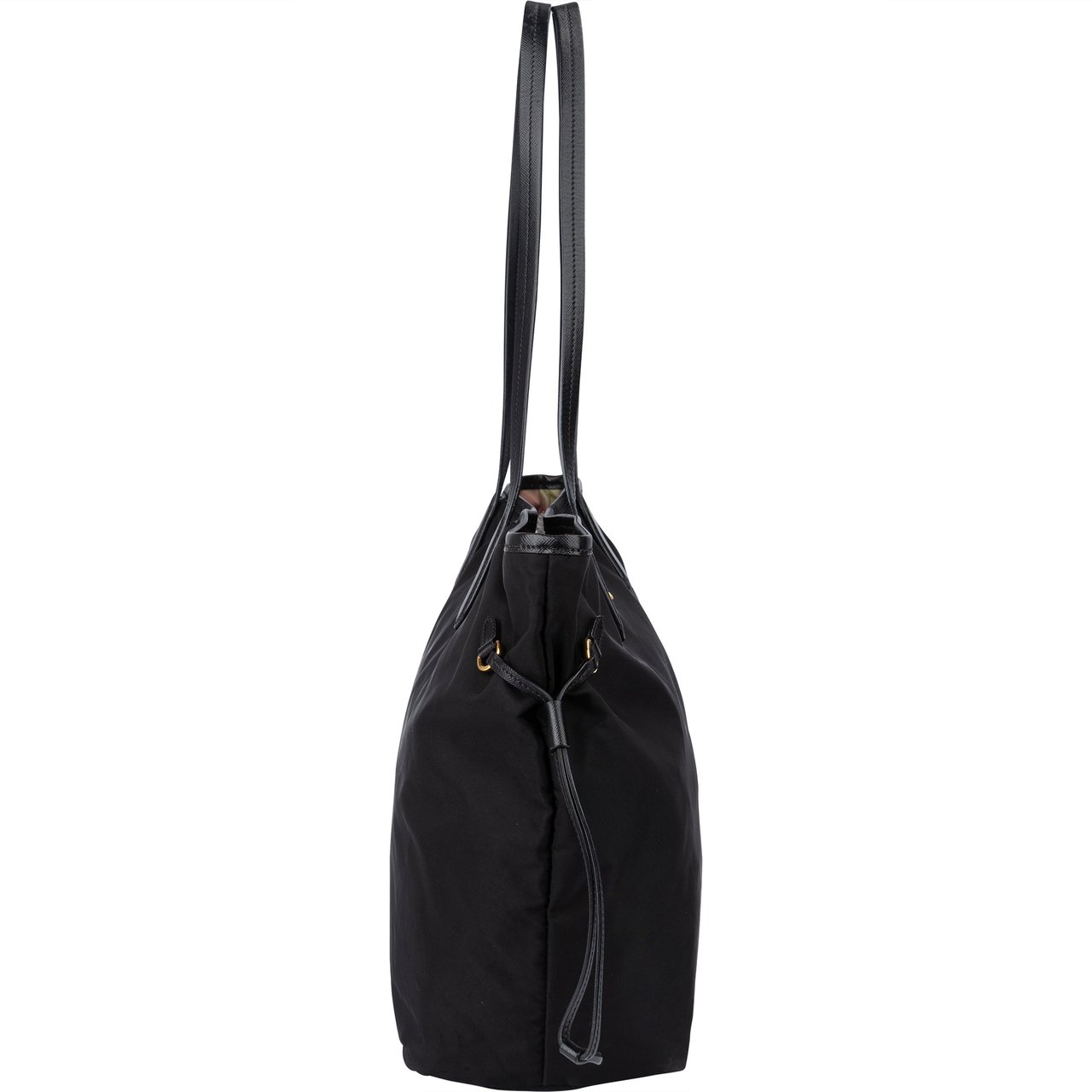 Prada Nylon City Shoulder Bag Zwart
