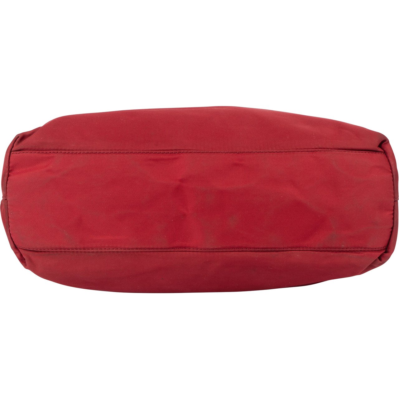 Prada Prada Red Nylon Triangle Handbag Divers