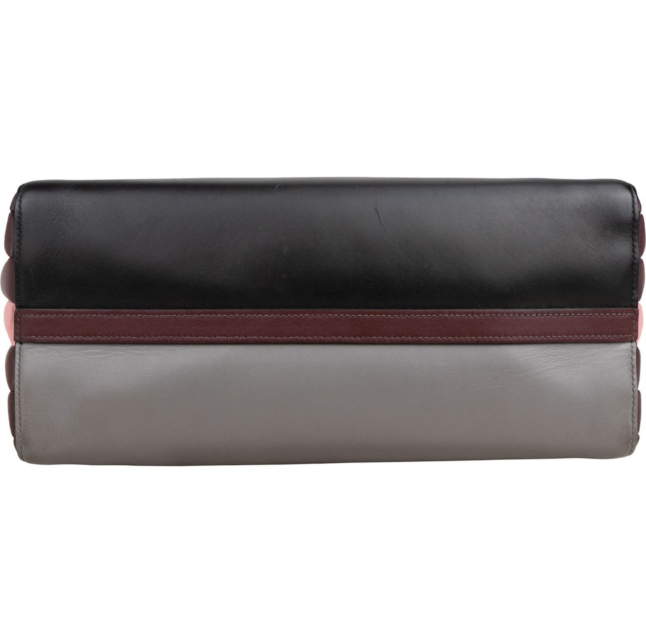 Prada Leather Bibliothèque Tote Handbag Zwart
