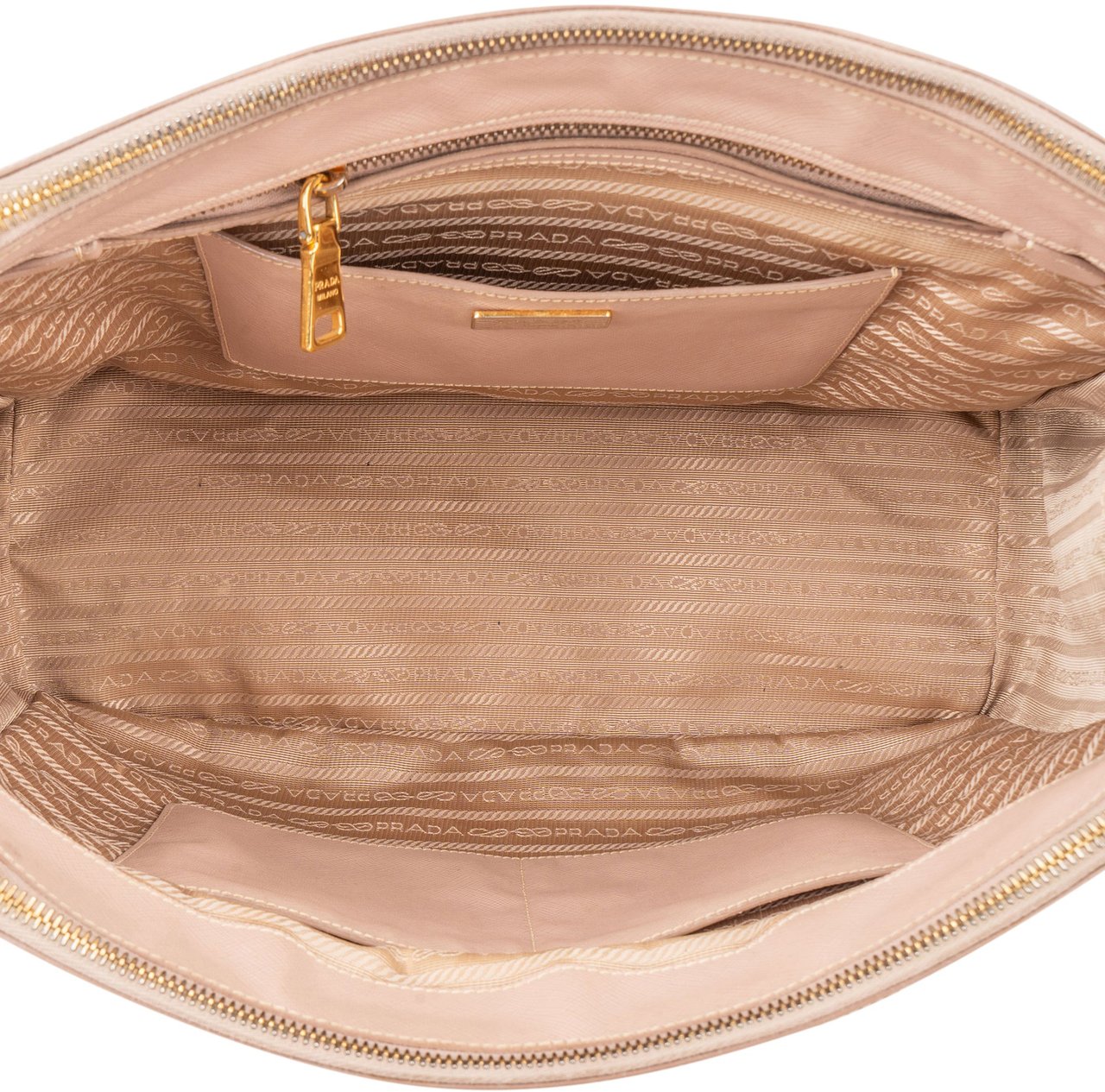 Prada Prada Pink Saffiano Leather Galleria Handbag Roze