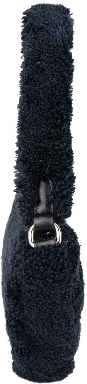 Prada Prada Terry Milano Triangle Handbag Zwart