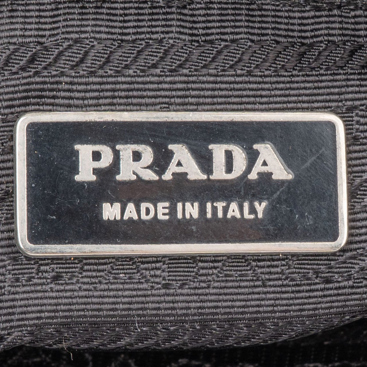 Prada Black Nylon Puffer Shoulder Bag Zwart