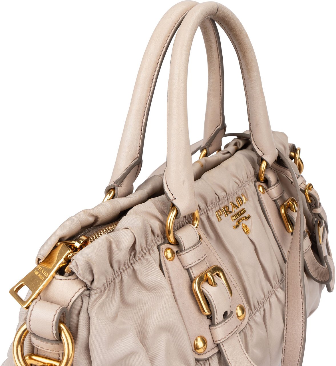 Prada Prada Quilted Nylon Handbag Divers