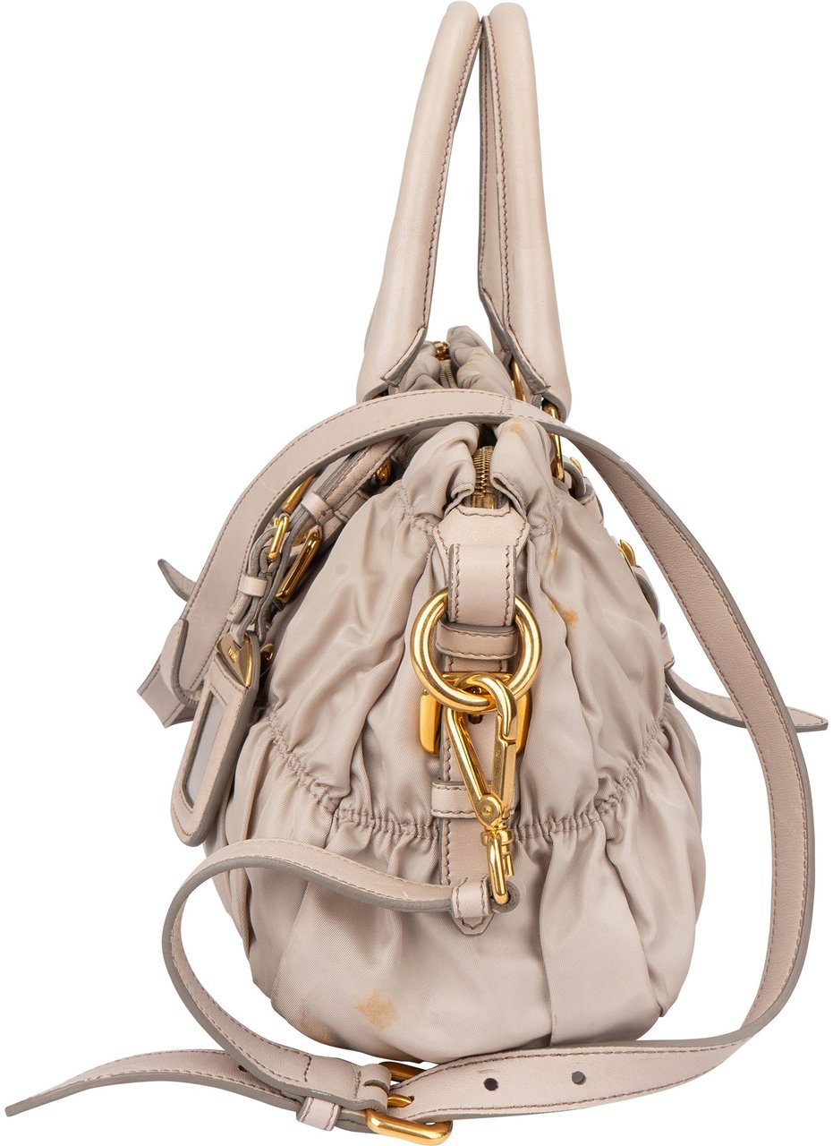 Prada Prada Quilted Nylon Handbag Divers