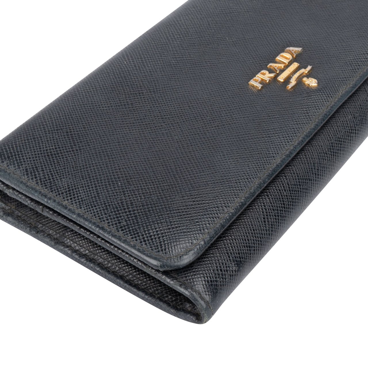 Prada Prada Saffiano Leather Wallet Divers