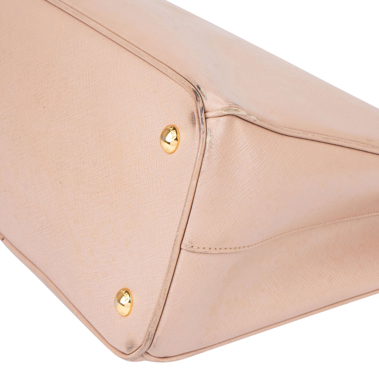 Prada Prada Pink Saffiano Leather Galleria Handbag Roze
