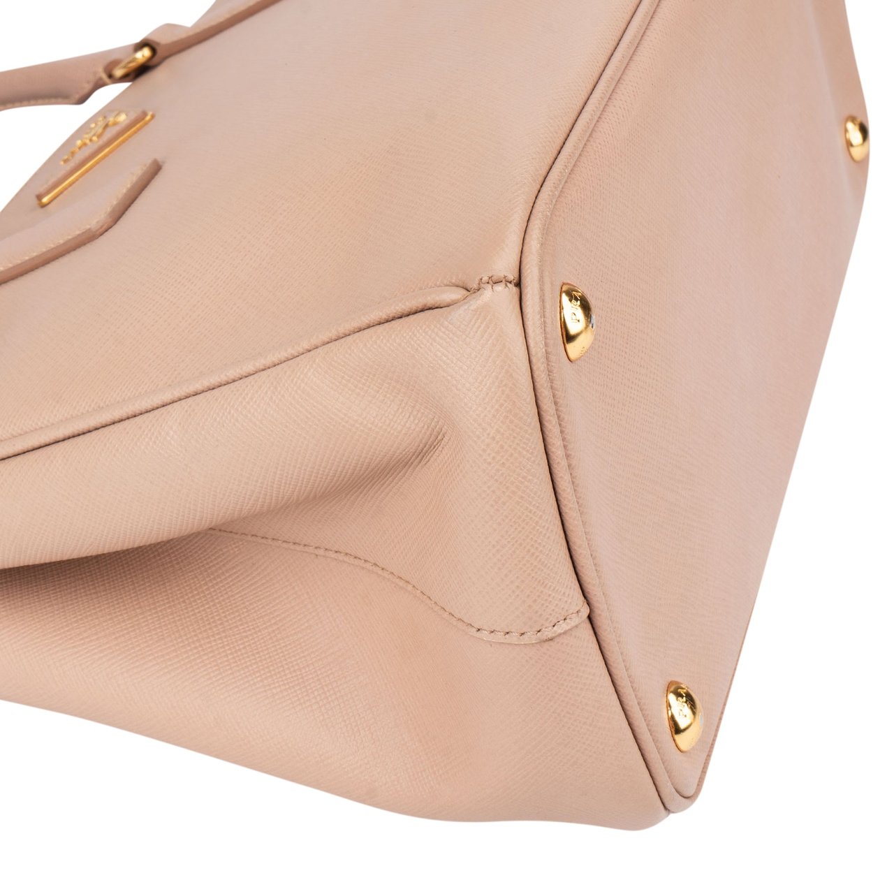 Prada Prada Pink Saffiano Leather Galleria Handbag Roze