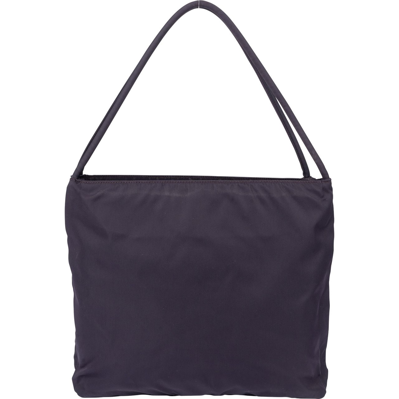 Prada Prada Nylon Triangle Handbag Paars