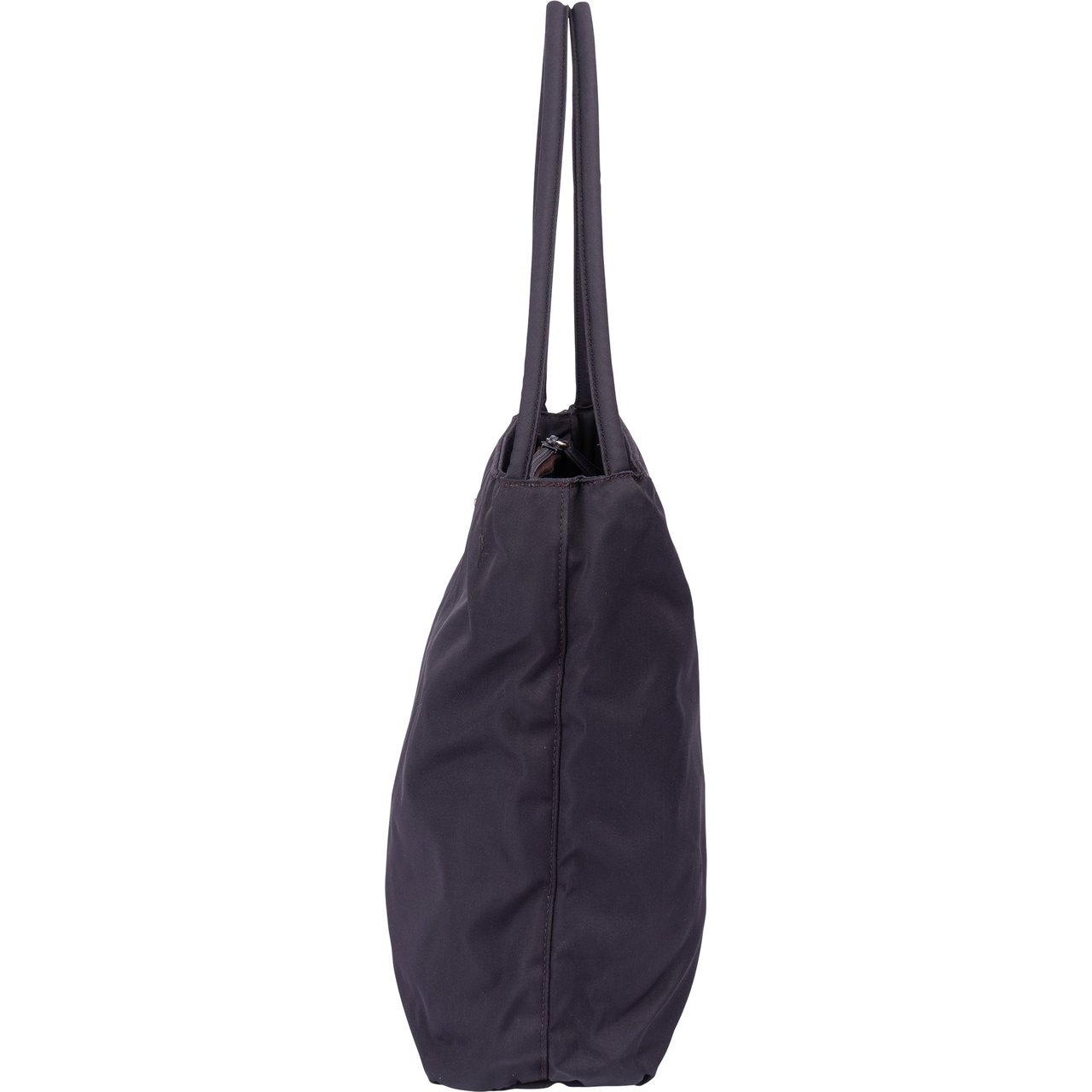 Prada Prada Nylon Triangle Handbag Paars