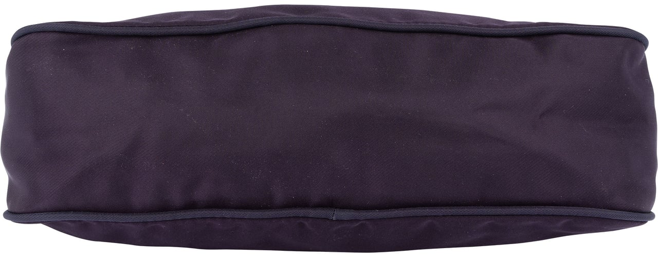 Prada Prada Purple Nylon Triangle Handbag Paars