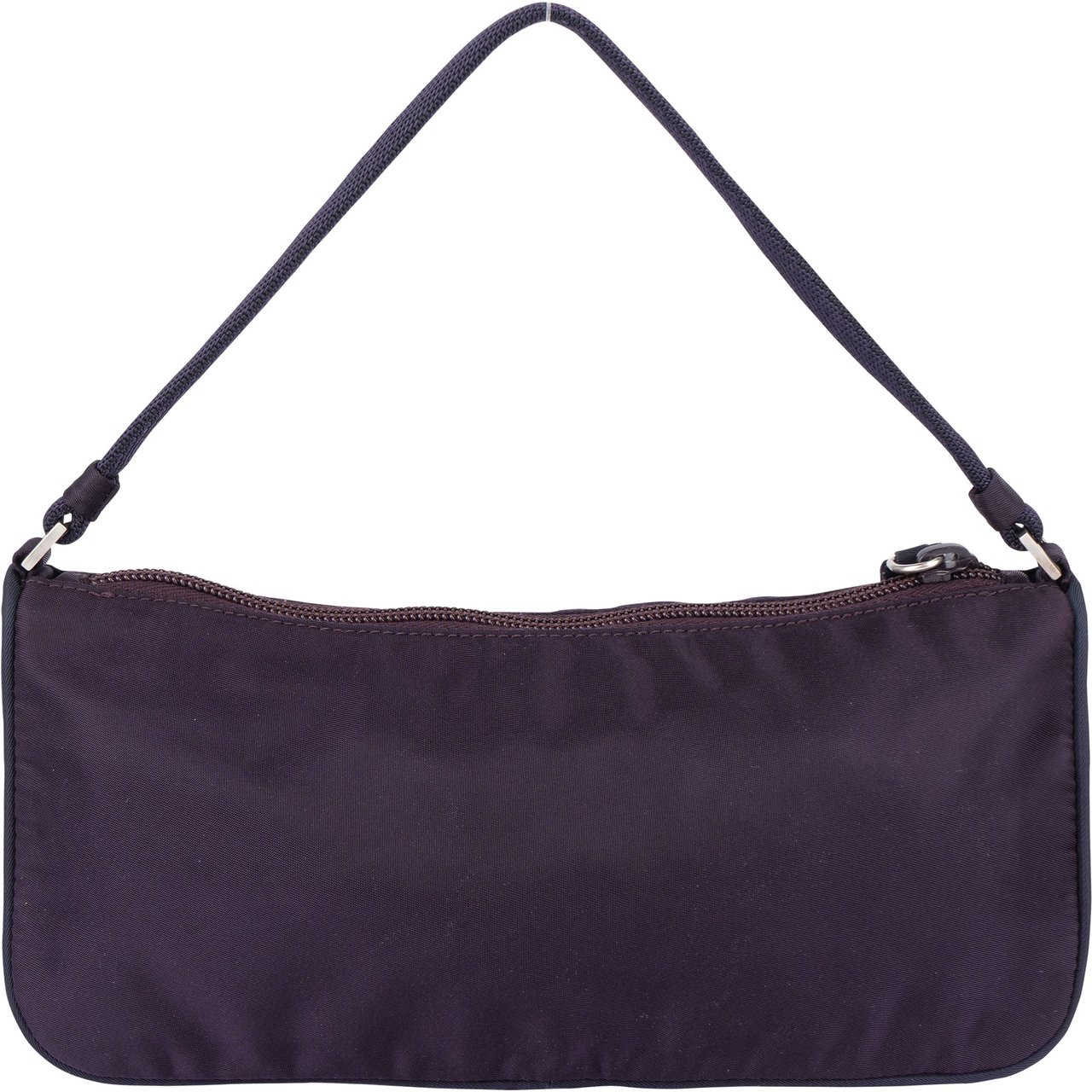 Prada Prada Purple Nylon Triangle Handbag Paars