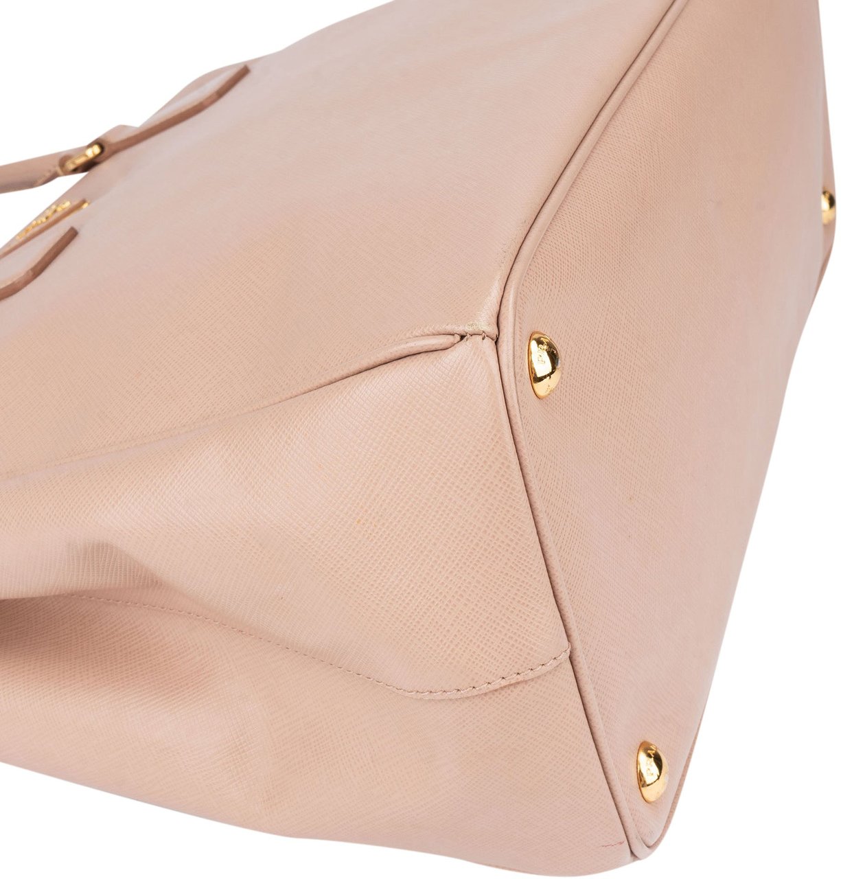 Prada Prada Pink Saffiano Leather Galleria Handbag Roze