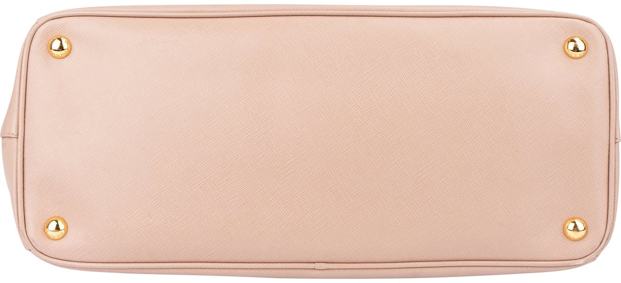 Prada Prada Pink Saffiano Leather Galleria Handbag Roze