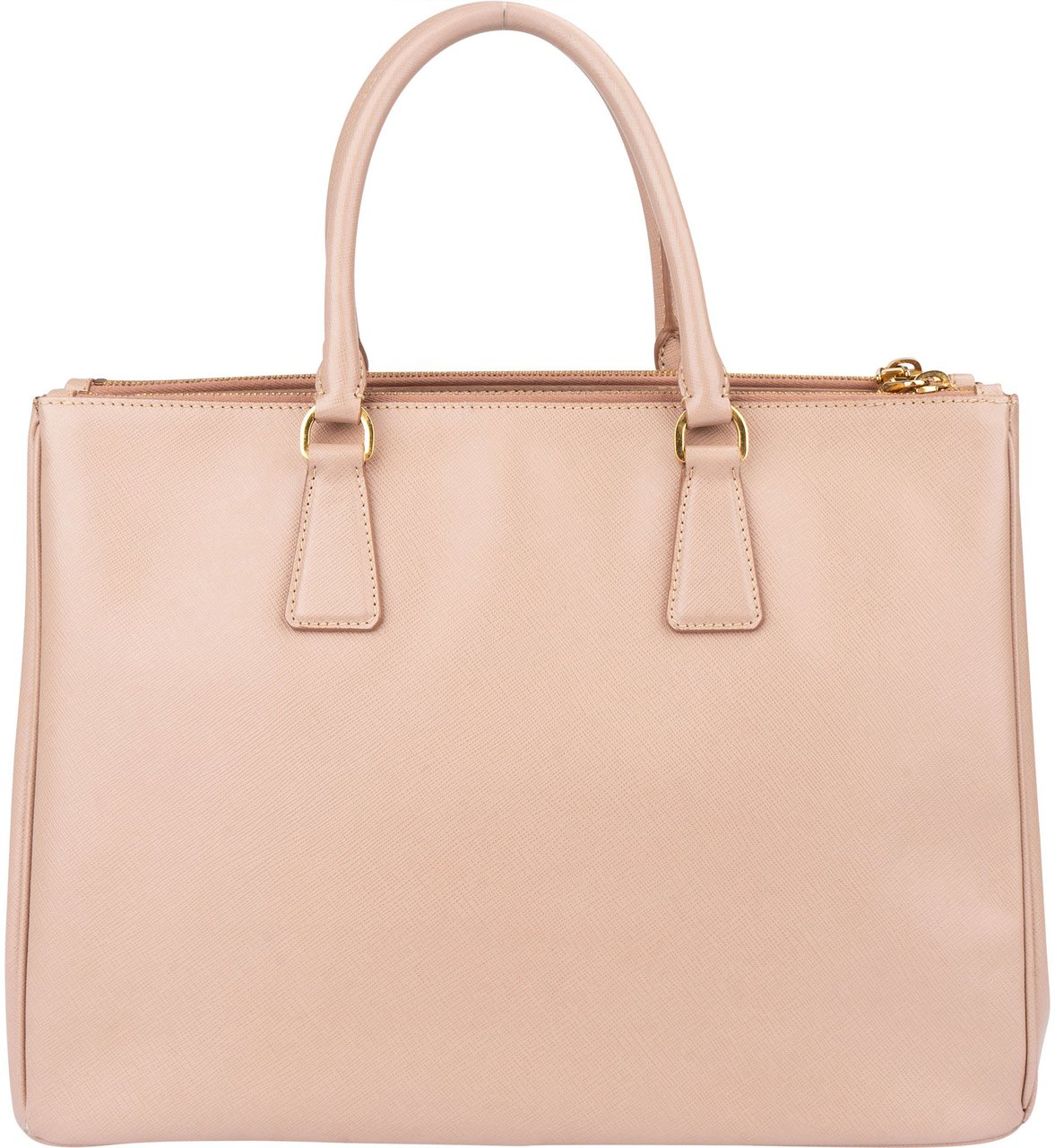 Prada Prada Pink Saffiano Leather Galleria Handbag Roze