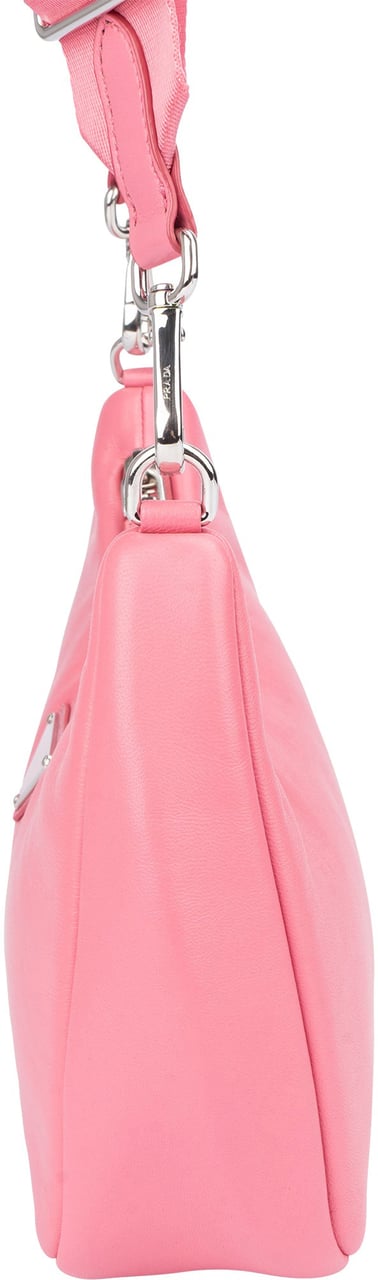 Prada Soft Leather Triangle RE-Edition Crossbody Bag Rood