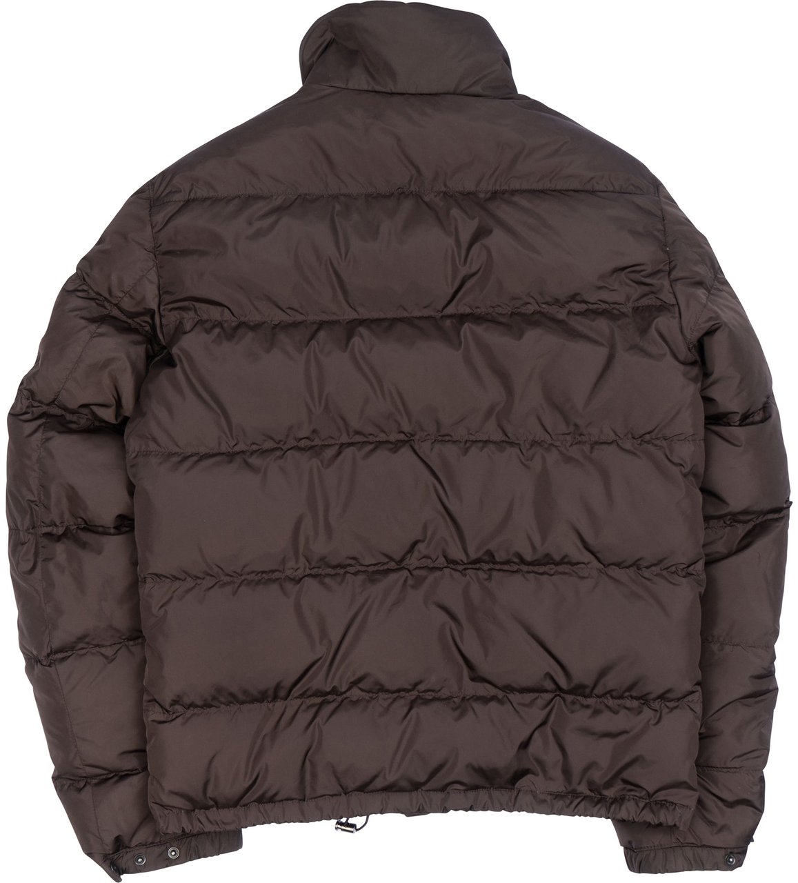 Prada Prada Brown Triangle Puffer Jacket (L) Divers