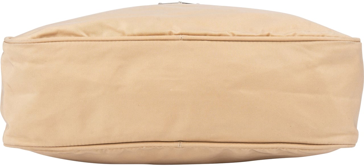 Prada Prada Beige Nylon Triangle Crossbody Bag Beige
