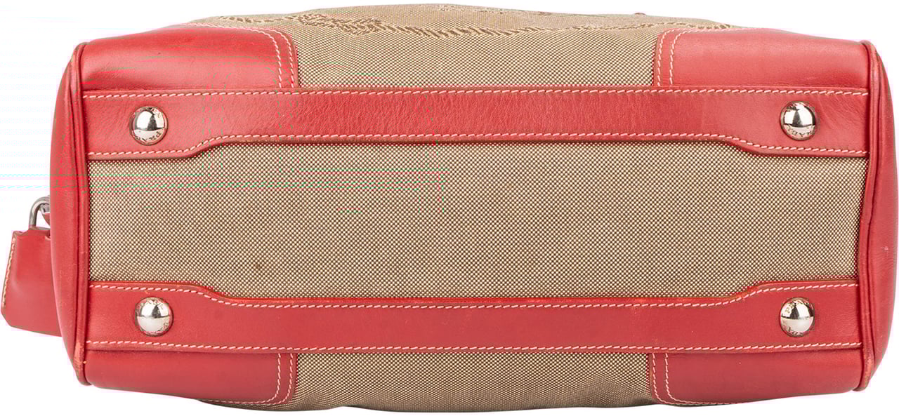 Prada Prada Jacquaurd Monogram Handbag Beige