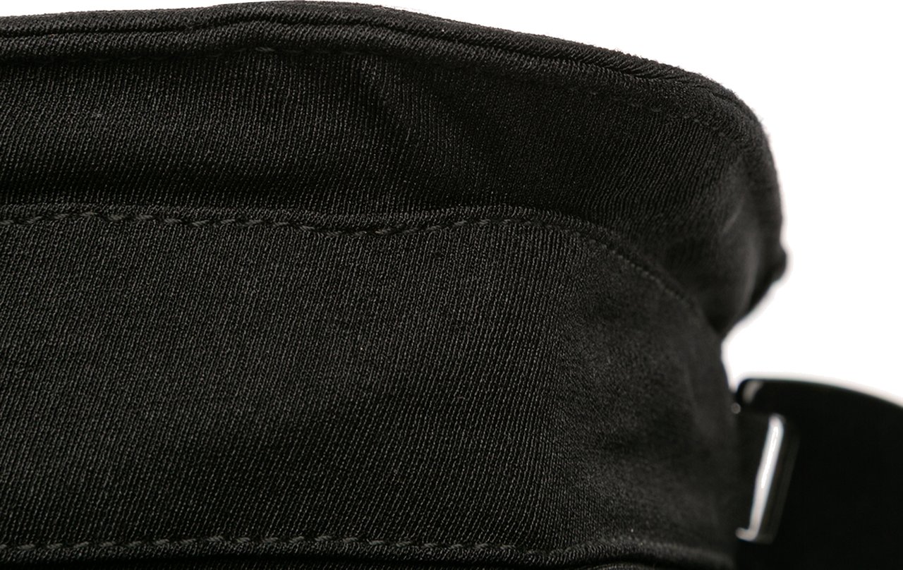 Prada Jersey Resin Chain Shoulder Bag Zwart