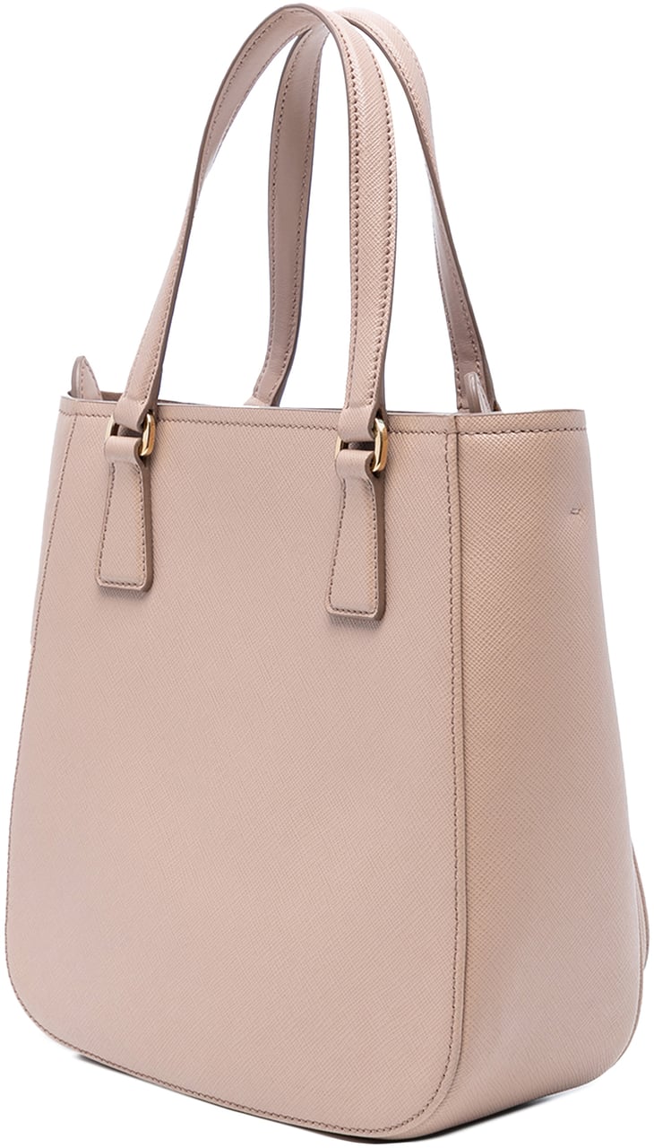 Prada Saffiano Lux Metropolis Tote Bruin
