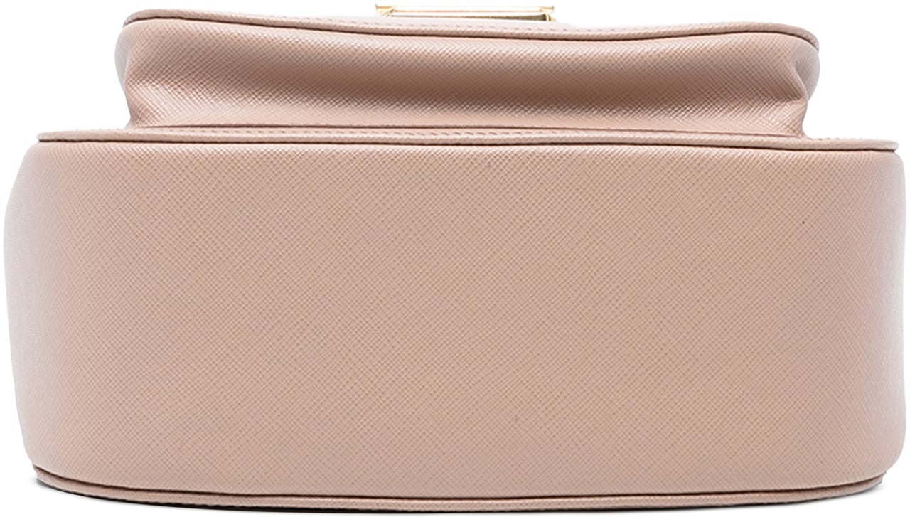 Prada Saffiano Lux Metropolis Tote Bruin