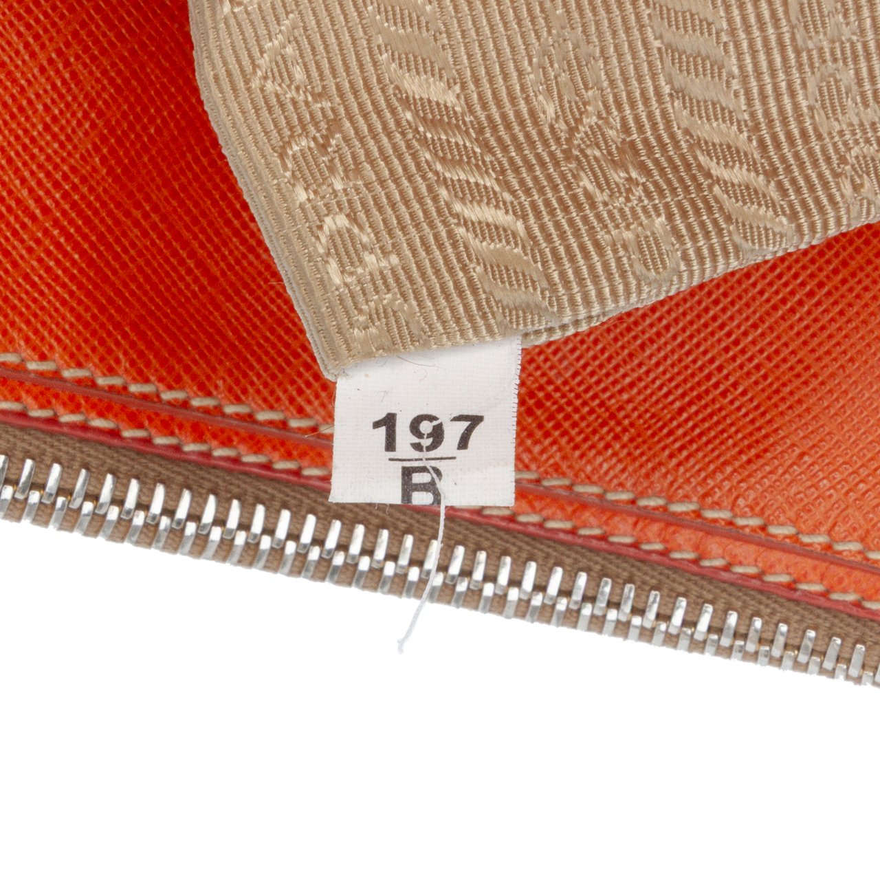 Prada Saffiano Trimmed Canvas Canapa Logo Double Zip Satchel Bruin