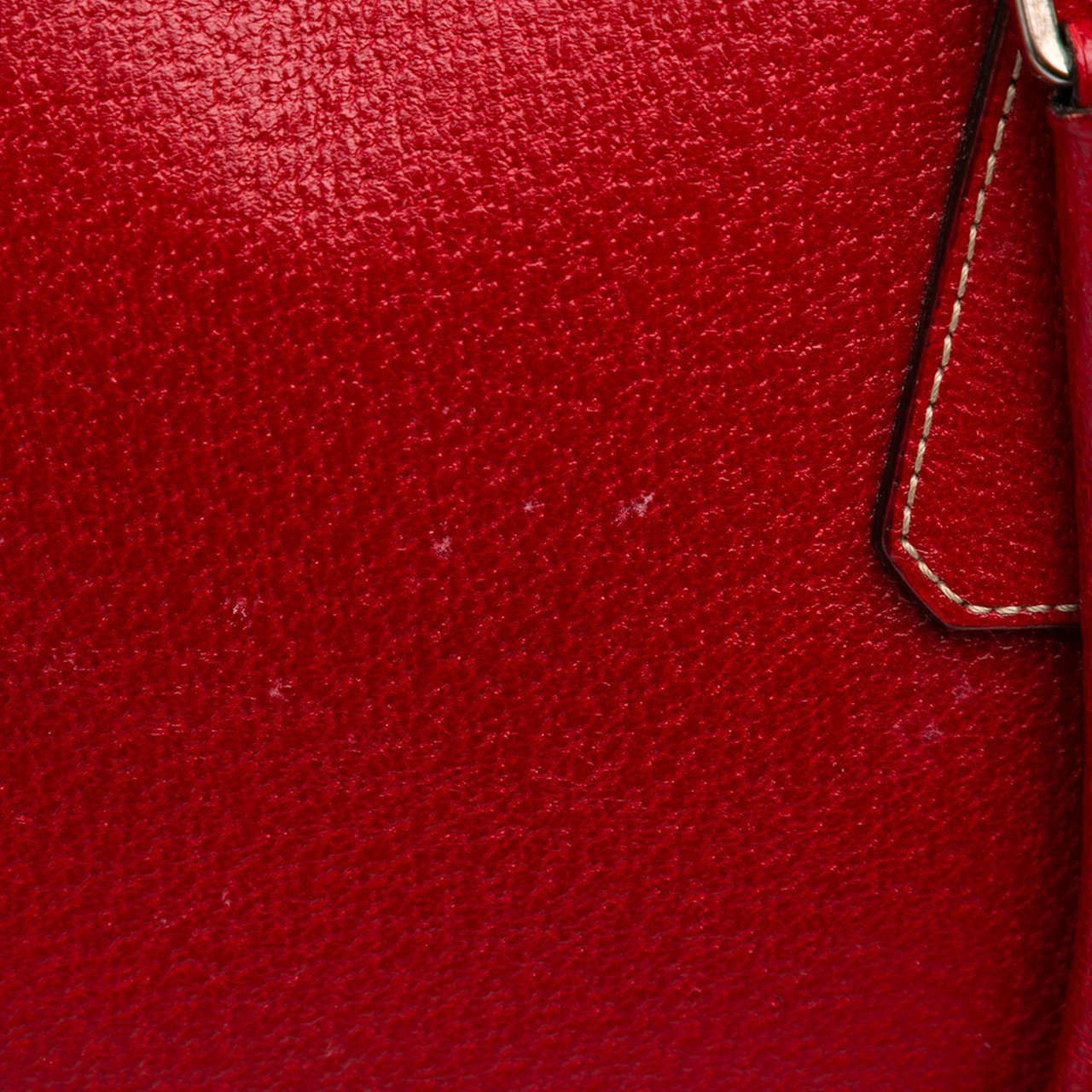Prada Cinghiale Bauletto Handbag Rood