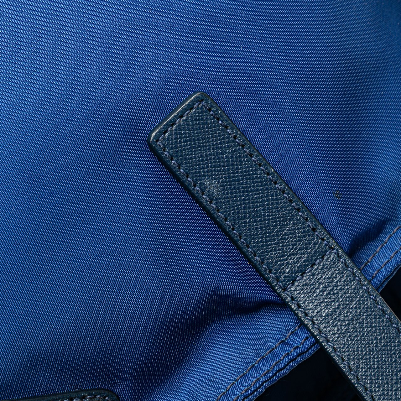 Prada Tessuto Satchel Blauw