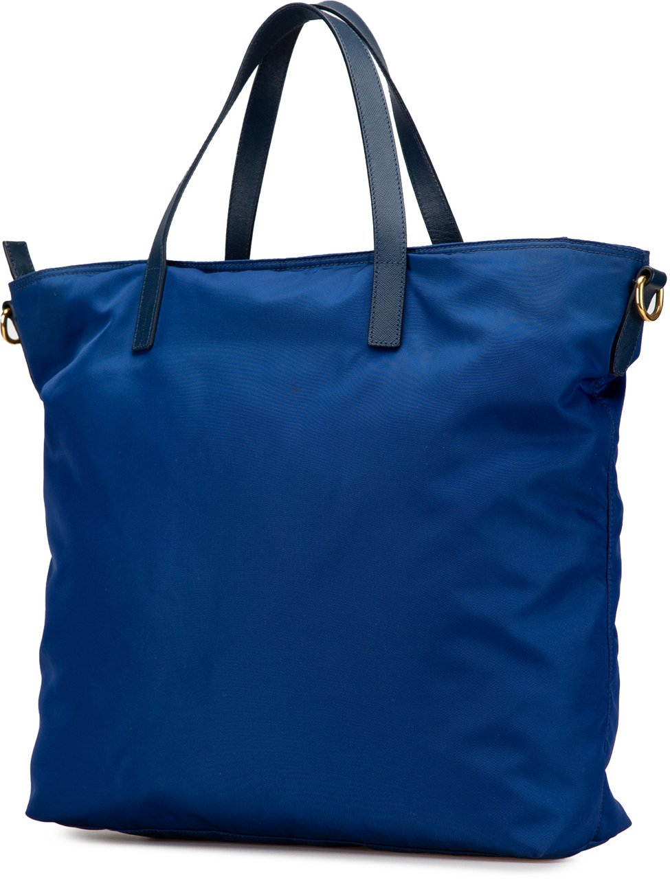 Prada Tessuto Satchel Blauw