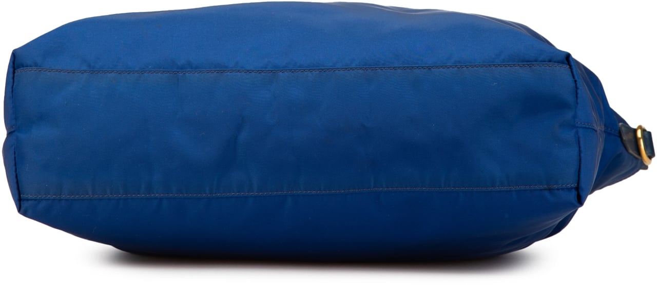 Prada Tessuto Satchel Blauw
