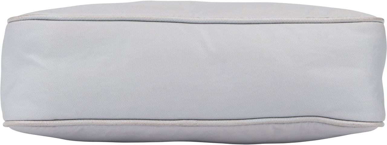 Prada Prada Nylon Triangle Re-Edition Crossbody Bag Blauw