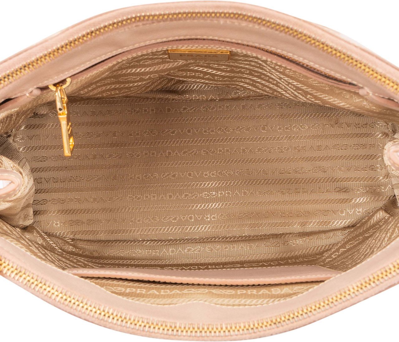 Prada Prada Saffiano Leather Galleria Handbag Roze