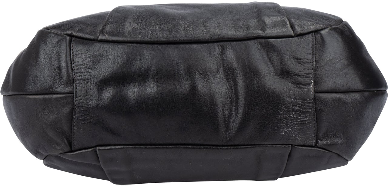 Prada Classic Black Leather Handbag Zwart