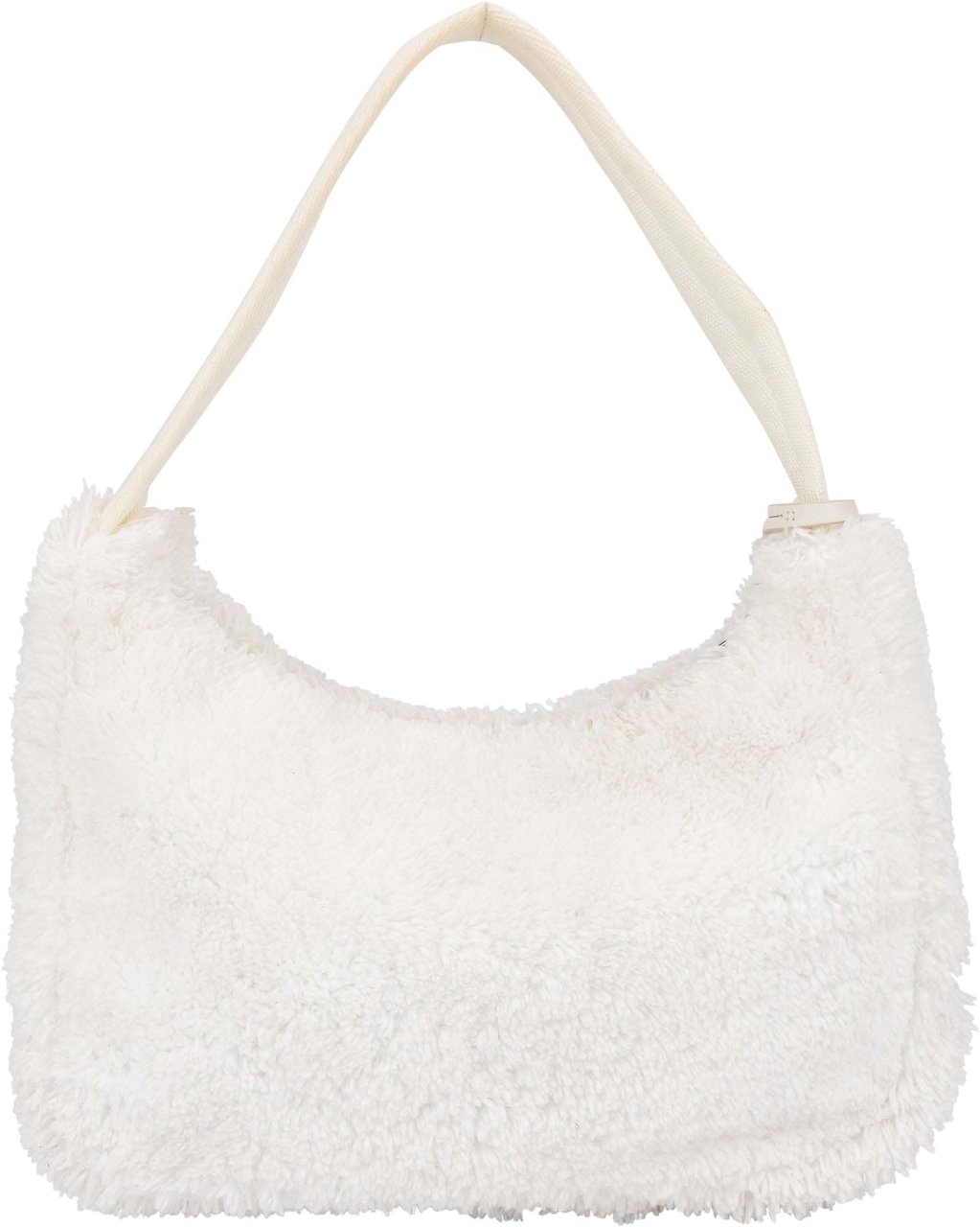 Prada Prada White Terry Re- Edition Handbag Wit