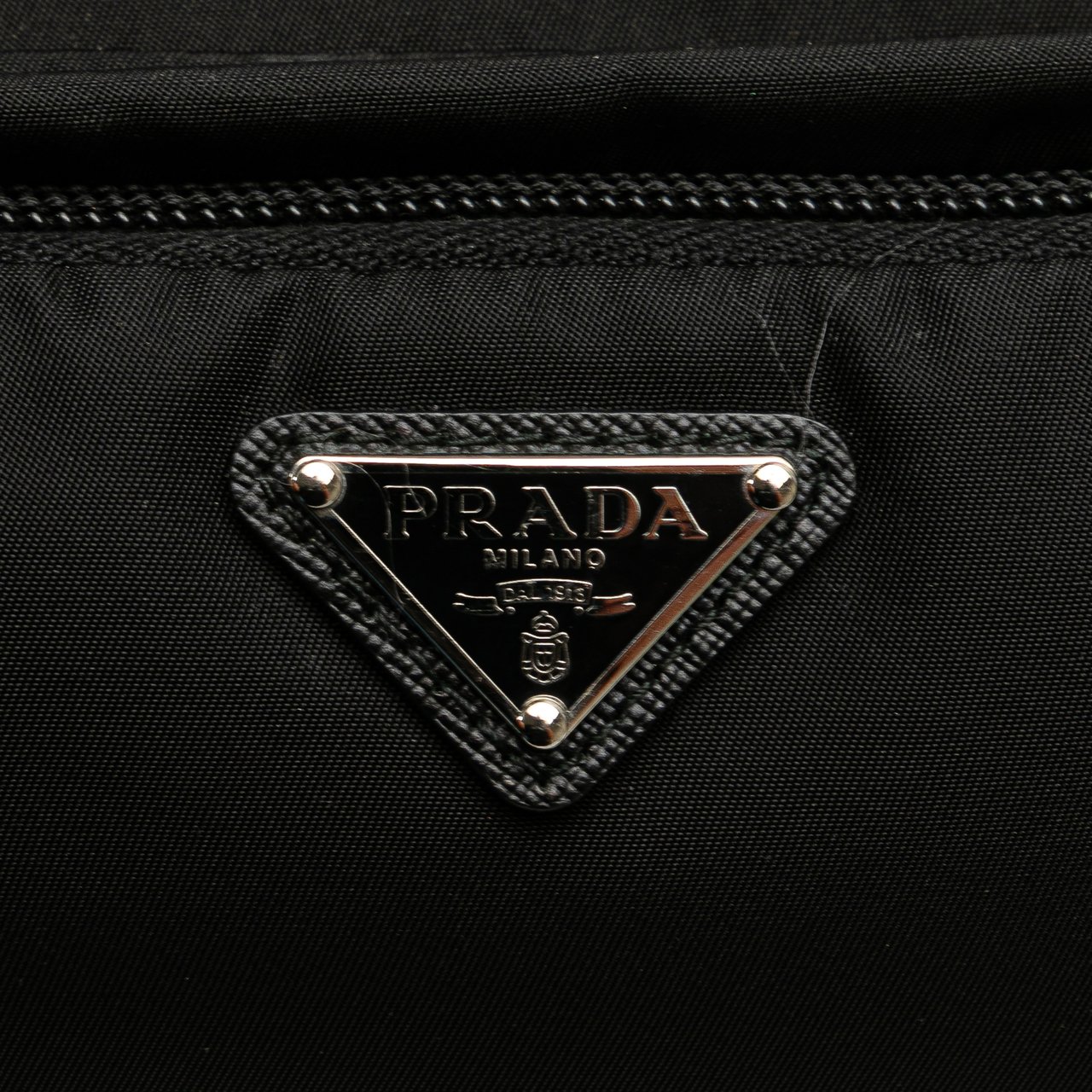 Prada Tessuto Clutch Zwart