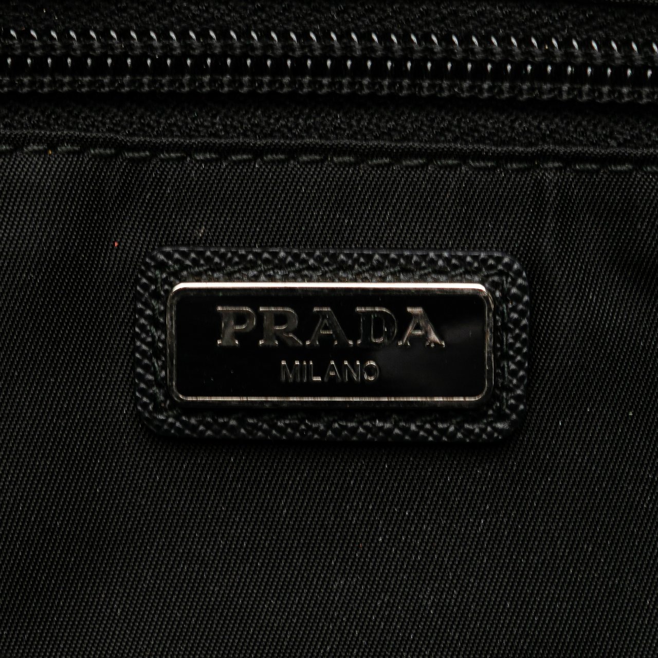 Prada Tessuto Clutch Zwart